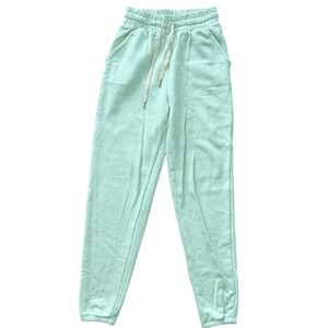 JOHN ELLIOTT Light Mint Green Sweatpants Joggers Women's XS Cotton Blend Cozy